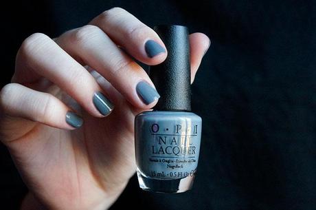 Embrace the Gray - OPI Fifty shades of Grey collection swatch