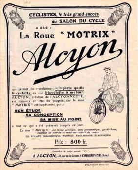 ALCYON - Une marque des années 20 à l'élégance reconnue