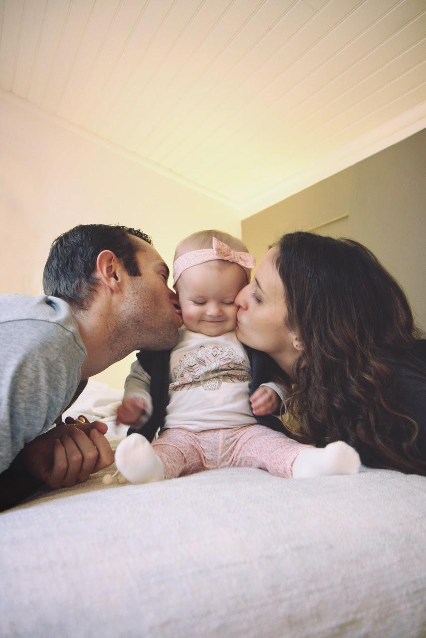 Des bises sur les joues d'Emmy