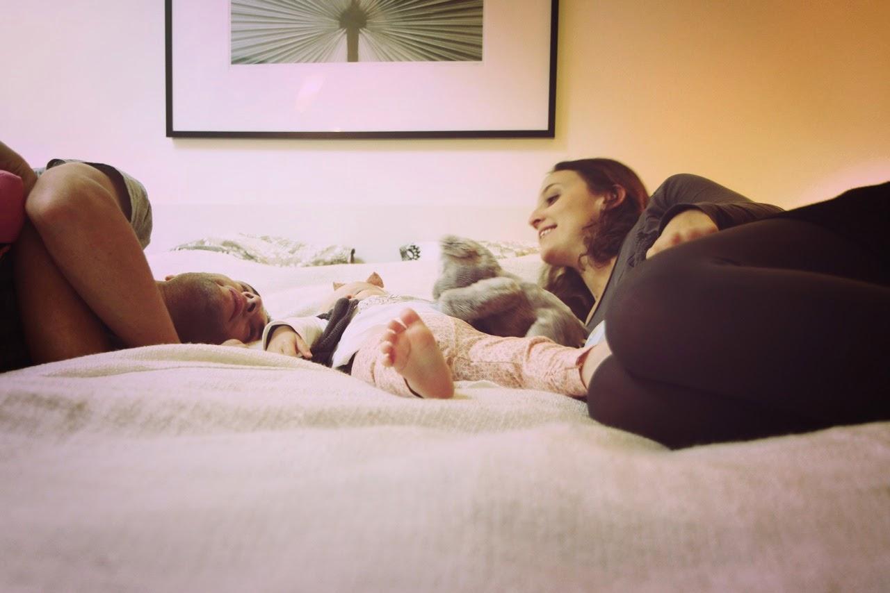 Des bises sur les joues d'Emmy