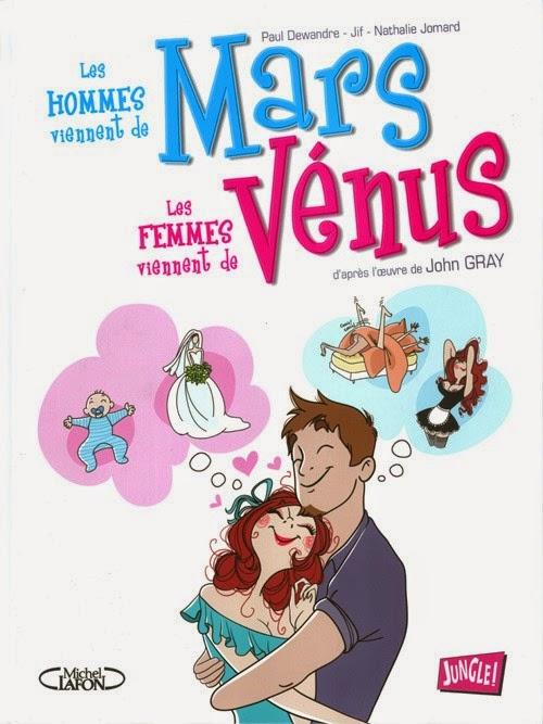 Les Hommes viennent de Mars, les Femmes viennent de Vénus (tome 1) aux éditions Jungle