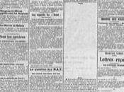 C’était dans journal janvier 1915