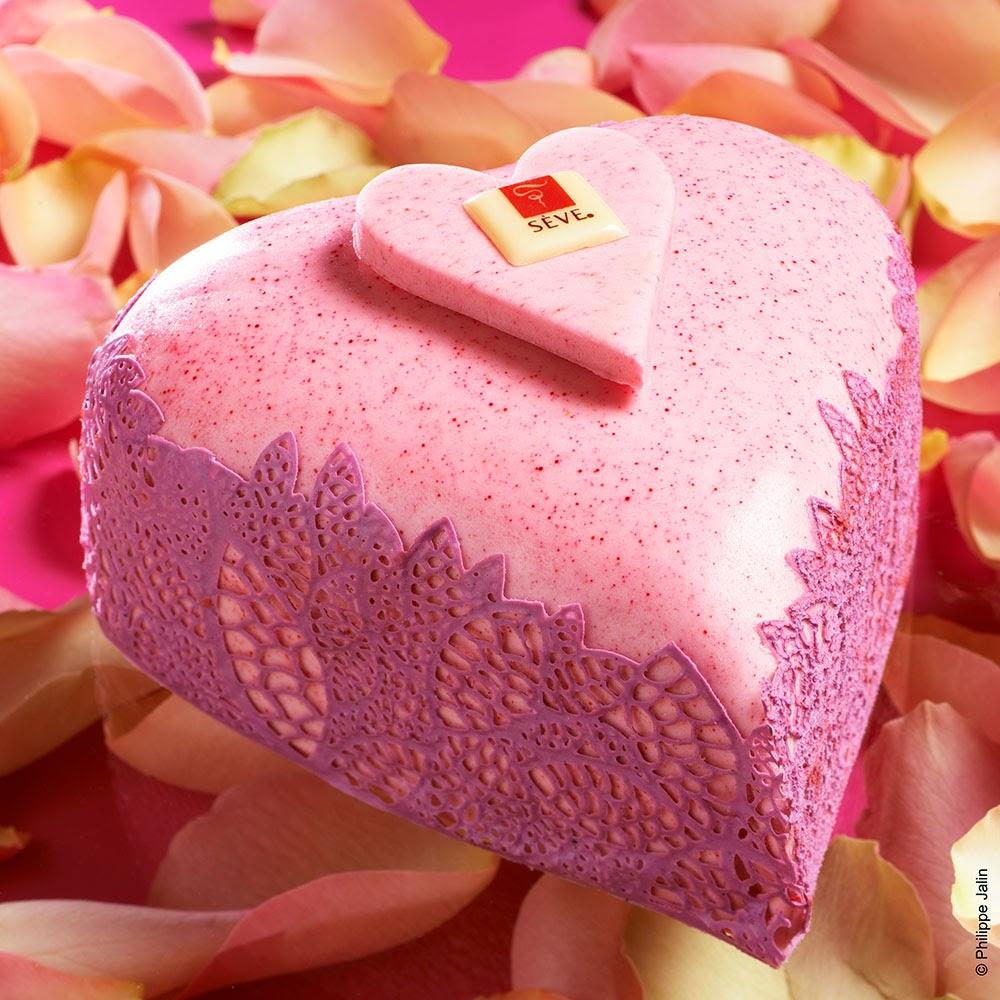 L'amour se fête en chocolat ! Saint Valentin de la Maison SEVE : des entremets en coeur et de la haute couture chocolatée