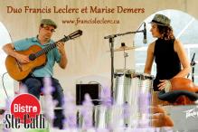 francis-leclerc-et-marise-demers percussions musique spectacle show est montréal