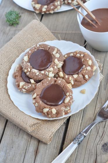 Thumbprint cookies au chocolat au lait bio Bonneterre