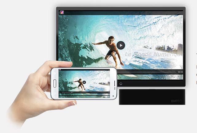 Emtec Movie Cube TV Box pour passer sa TV sous Android