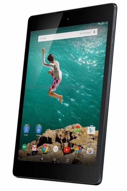 Test de la tablette tactile HTC Google Nexus 9 sous Android 5.0 Lollipop