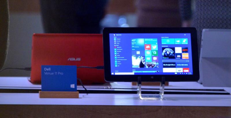 Voici Windows 10 sur tablettes (MAJ)