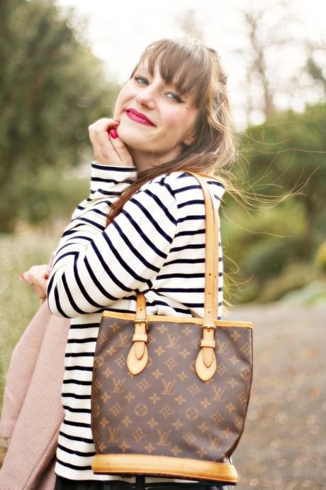 street style louis vuitton vintage bucket petit modele blog mode 
