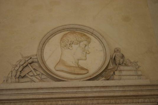 Portrait de Gian Antonio Selva - monument dans le théâtre La Fenice (1837)
