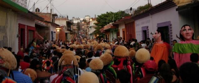parachicos à Chiapa de Corzo en janvier 2007