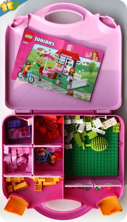La valise de construction fille - LEGO Juniors® (easy to build) n°10660 