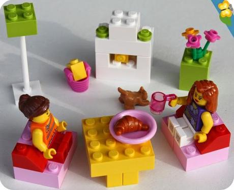 La valise de construction fille - LEGO Juniors® (easy to build) n°10660 