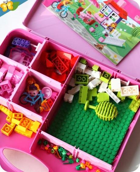 La valise de construction fille - LEGO Juniors® (easy to build) n°10660 