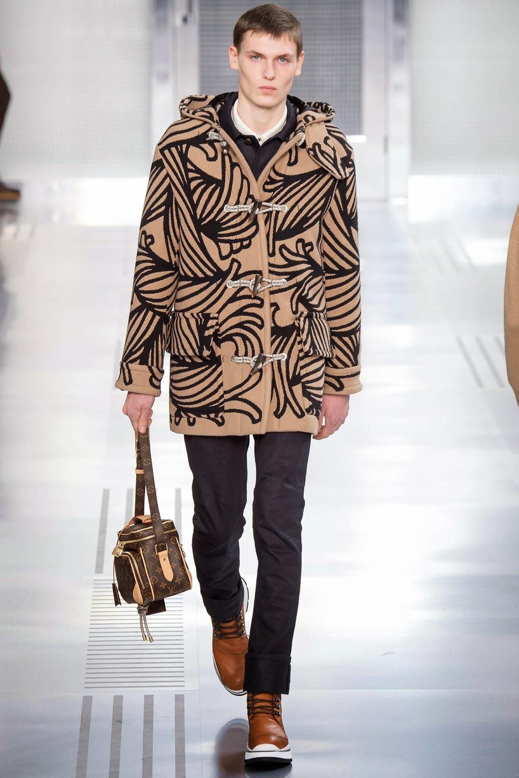 On continue de barouder avec la collection masculine hivernale Louis Vuitton...