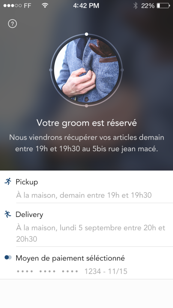 Cleanio App - Screen Status