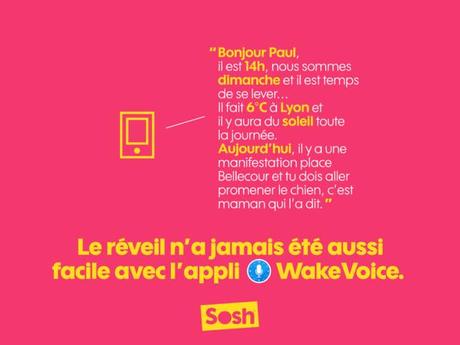 SOSH vous offre un réveil pour votre iPhone