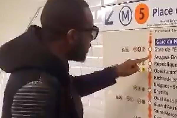 Maître Gims prend le métro et se sent complètement perdu ! (VIDEO)