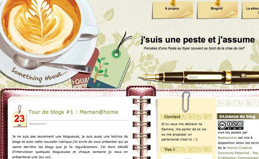 Aujourd'hui je suis ...