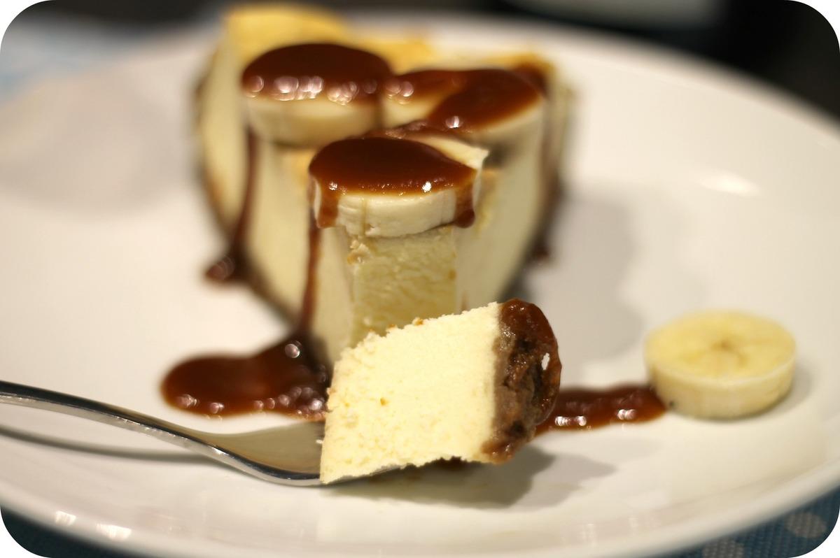 New-York style: le cheesecake banane-caramel au beurre salé