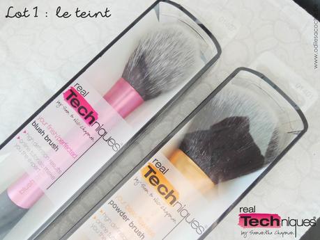 Concours Real Technique Lot n°1 Moi aussi je teste ♥ Les pinceaux Real Technique avec Di