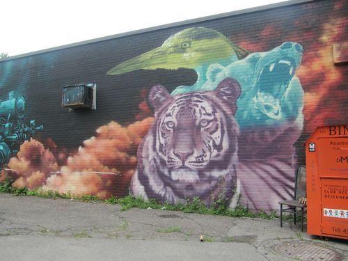 Canada - Montréal Les fresques - 6 -