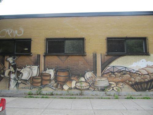 Canada - Montréal Les fresques - 6 -