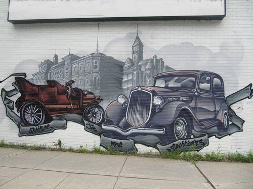 Canada - Montréal Les fresques - 6 -