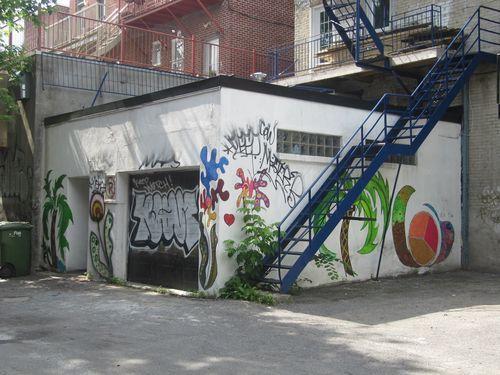 Canada - Montréal Les fresques - 6 -