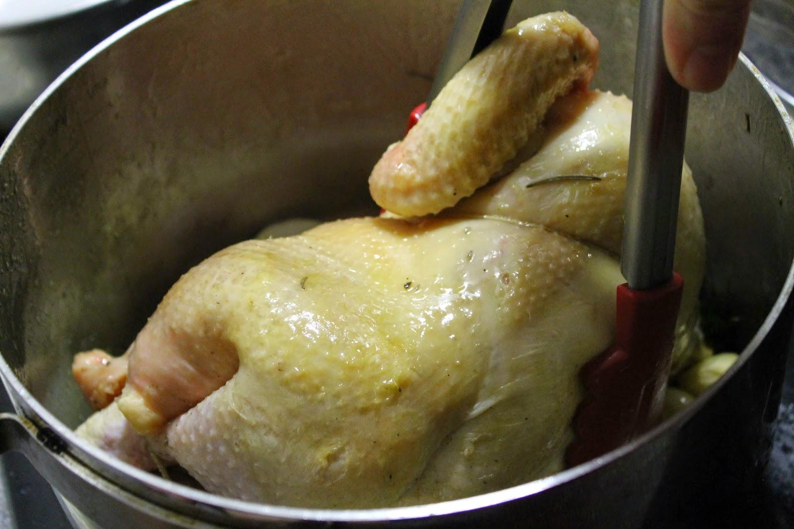 Poulet aux 40 gousses d’ail