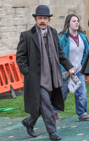 Sherlock, les premières photos du tournage !