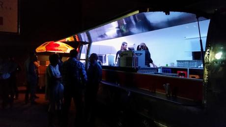 Azimut events et son Airstream présent à l’inauguration du show-room Belly Color