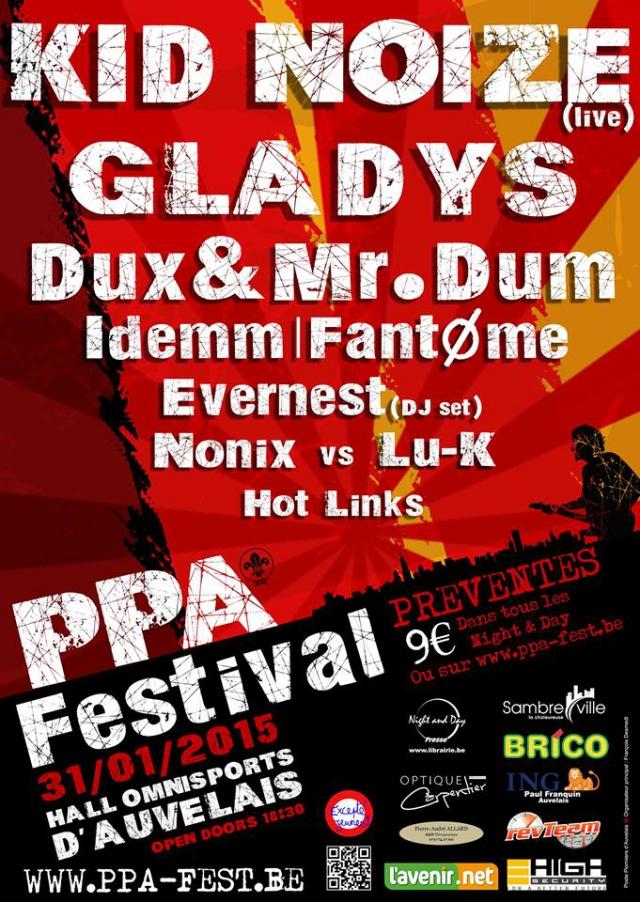 Kid Noize, Gladys, Dux & Mr.Dum, Fantøme, Idemm, Evernest, Lu-K & Nonix, Hot Links
