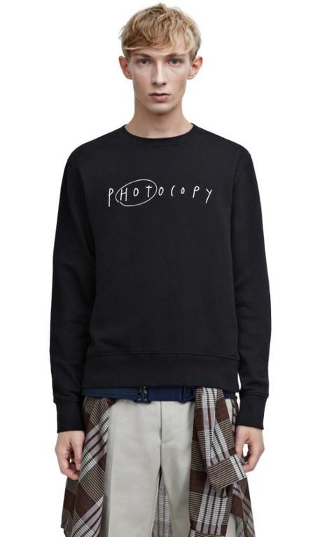 Acne Studios - Sweat Casey Photocopie