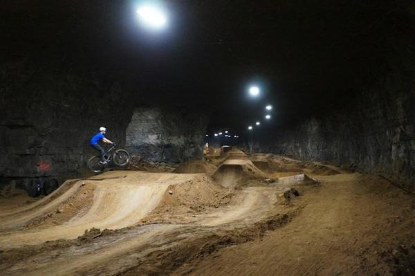 LouisVille, une ancienne mine devient un terrain de jeux pour riders