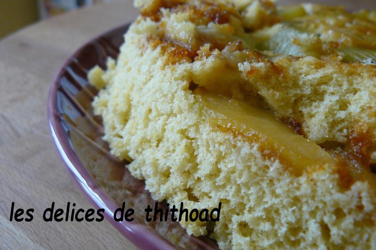gâteau aux fruits minute (micro-ondes)