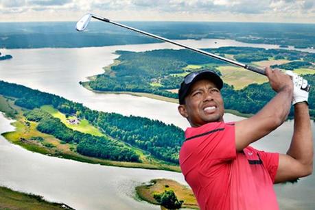 Tiger Woods met en vente son île privée suédoise