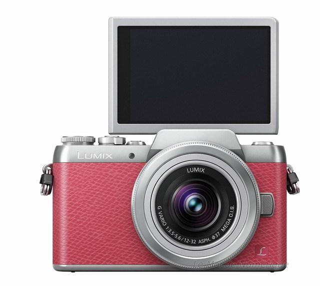 Nouvel appareil photo numérique Panasonic Lumix DMC-GF7, pensé pour les selfies