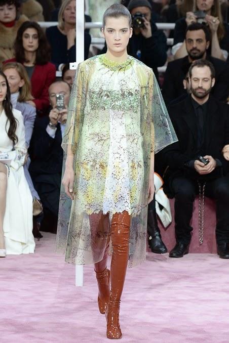 Le défilé Christian Dior Haute Couture été 2015 au Musée Rodin...