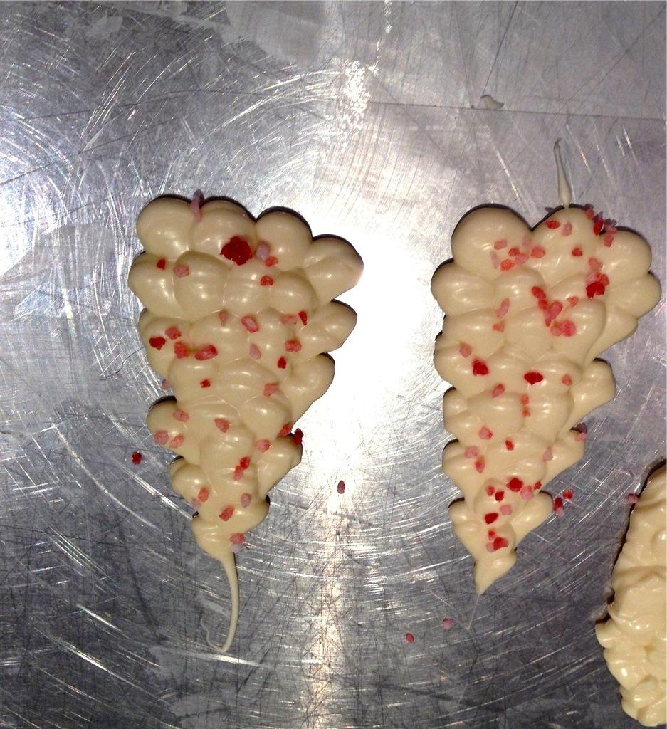 Décorations de table en chocolat