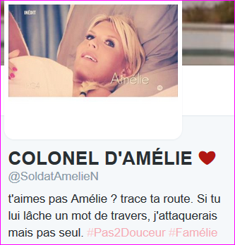 Amélie HG4, Les Anges est revenue sur twitter pour ses fans (vidéo)