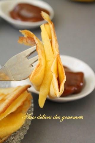 CRÊPES POMMES - CARAMEL AU BEURRE SALÉ