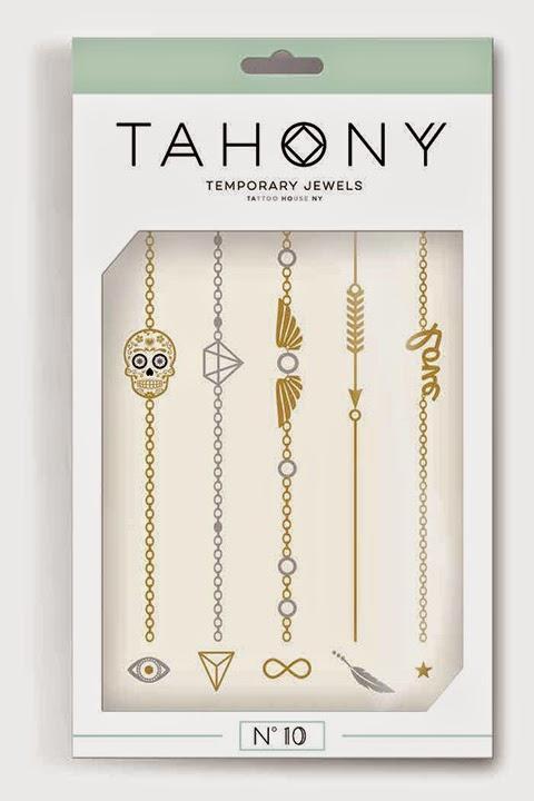 Tahony lance les bijoux éphémères