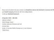 Autour Walker EVANS ,The Magazine WORK Séminaire commun- Janvier 2015