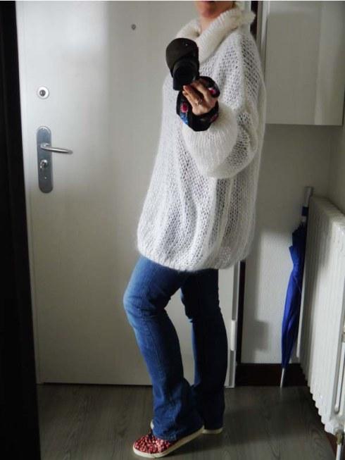 DIY - Tricoter un pull - tunique oversize facilement (1)- Charonbelli's blog mode et beauté