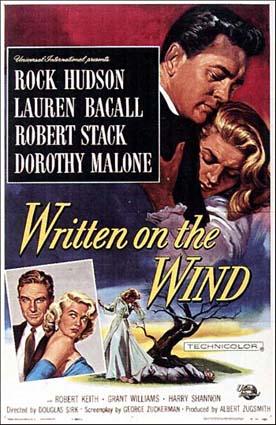 Written on the wind - Affiche