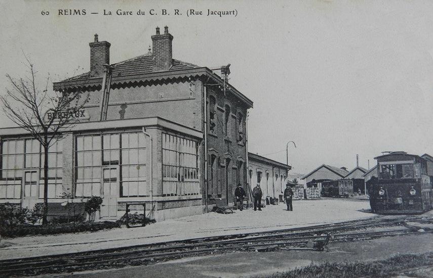 Gare du CBR, rue Jacquart