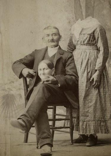 Portraits sans têtes à l'époque Victorienne