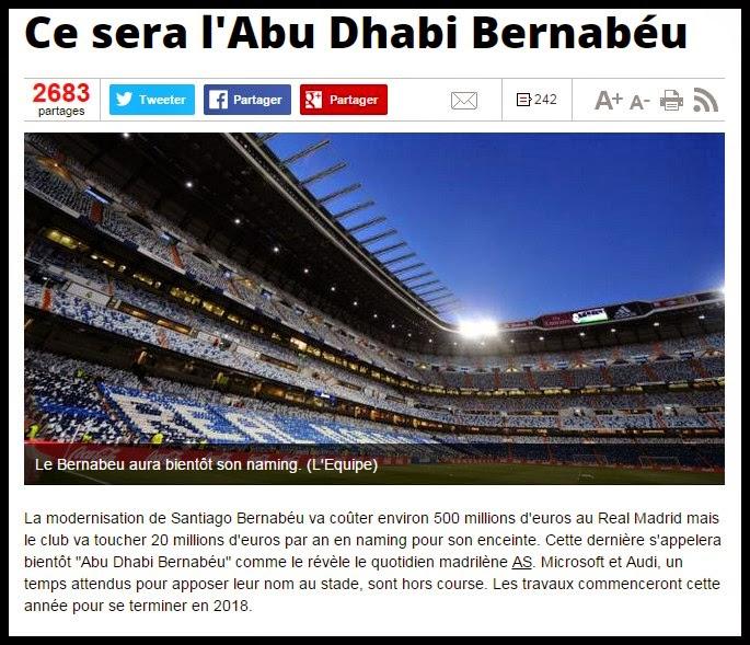 Insulter l'histoire #RealMadrid