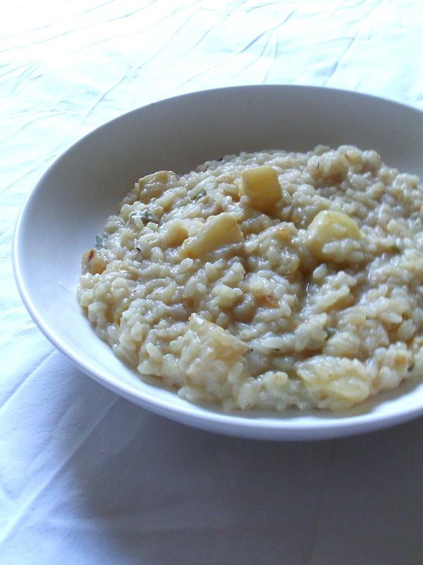 risotto aux poires et au gorgonzola2